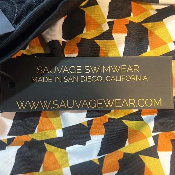 SAUVAGE brand swim shorts - brand new with tags
